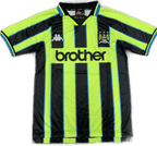 Retro Manchester City Away Jersey 1998/99
