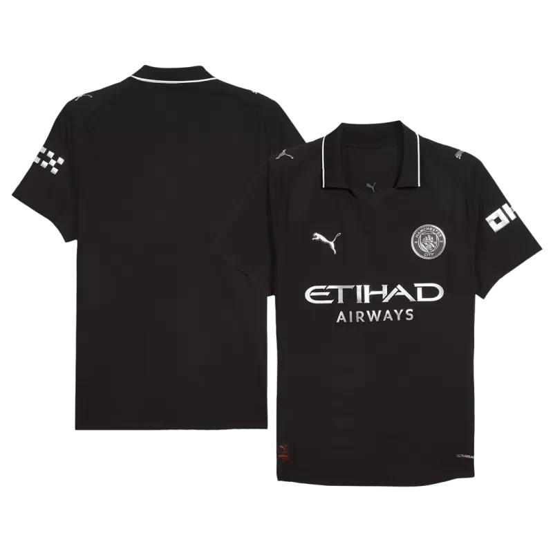 Manchester City Away Custom Player Version Soccer Jersey 2025/26