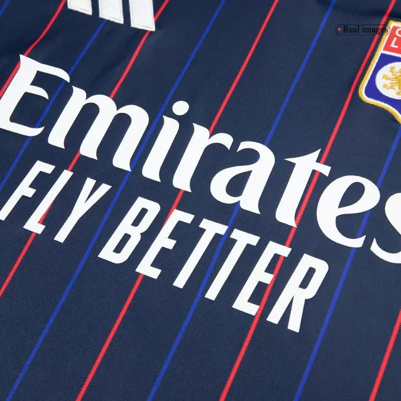 Olympique Lyonnais Soccer Jersey Away Shirt 2025/26