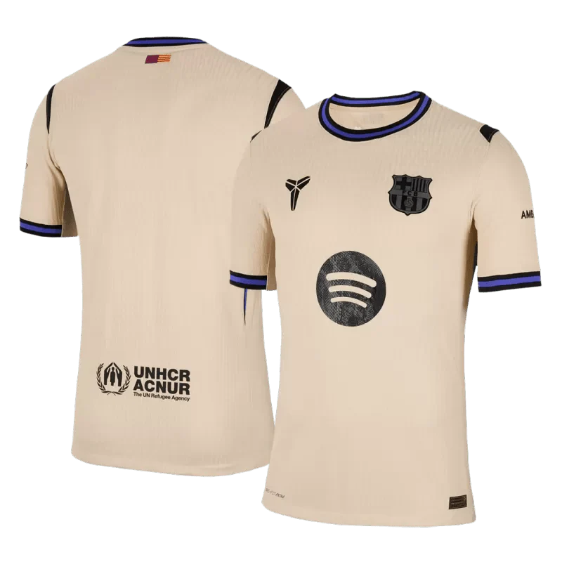 Barcelona x Kobe Bryant Away Custom Player Version Soccer Jersey 2025/26