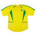 Retro Brazil Home Jersey World Cup 2002