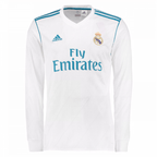 Retro Real Madrid Home Long Sleeve Jersey 2017/18