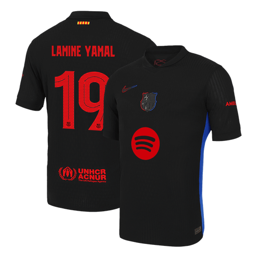 Barcelona Away PLAYER VERSION + Lamine Yamal 19