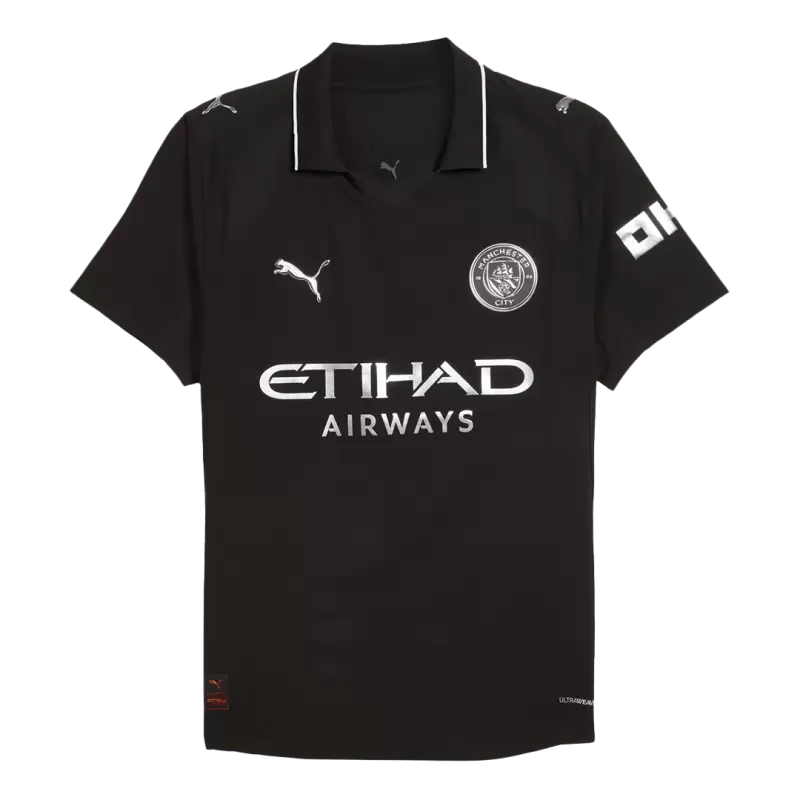Manchester City Away Custom Player Version Soccer Jersey 2025/26