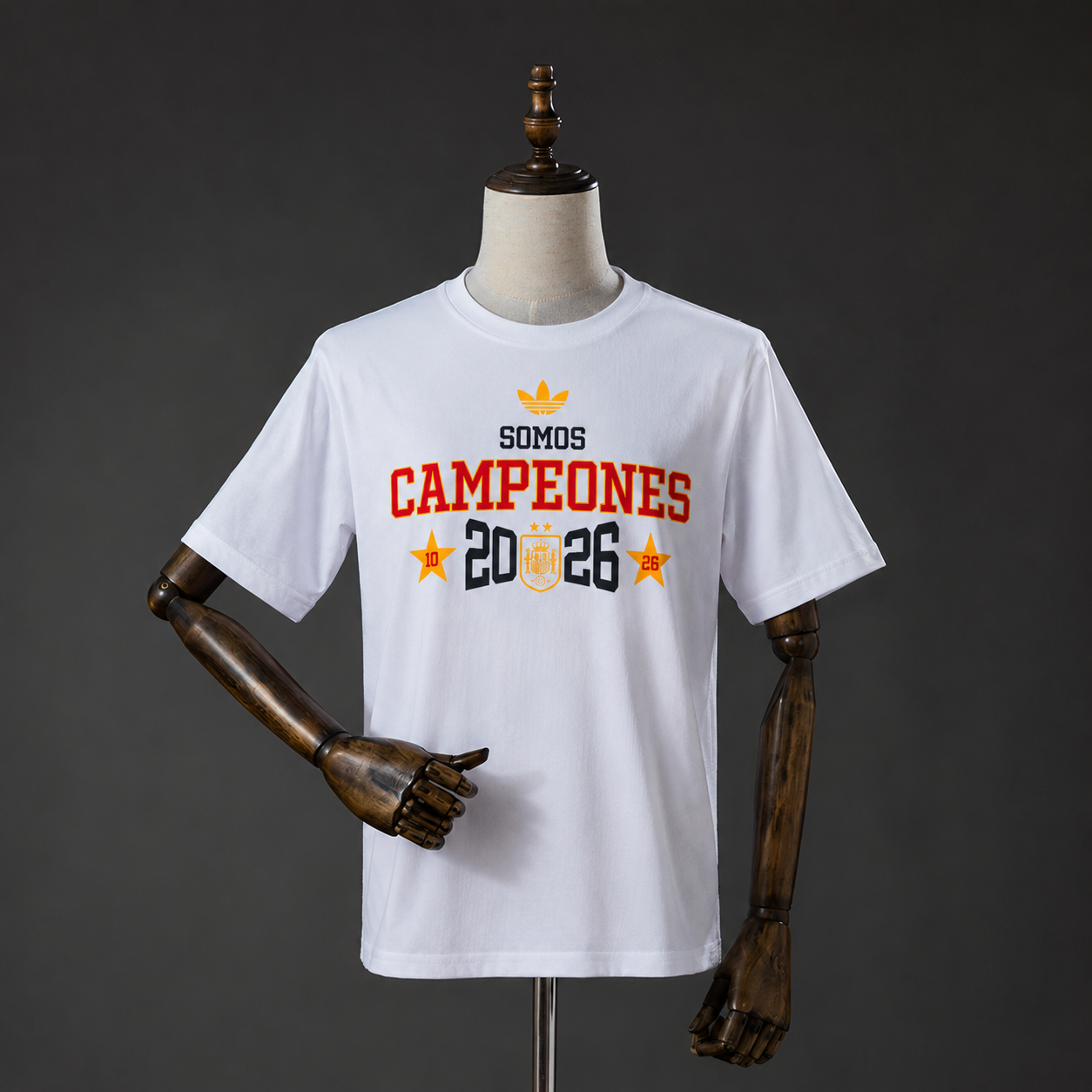 Spain “We Are Champions” Cotton Tshirt