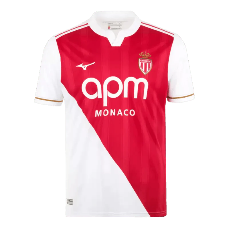 AS Monaco FC Soccer Jersey Home Shirt 2025/26