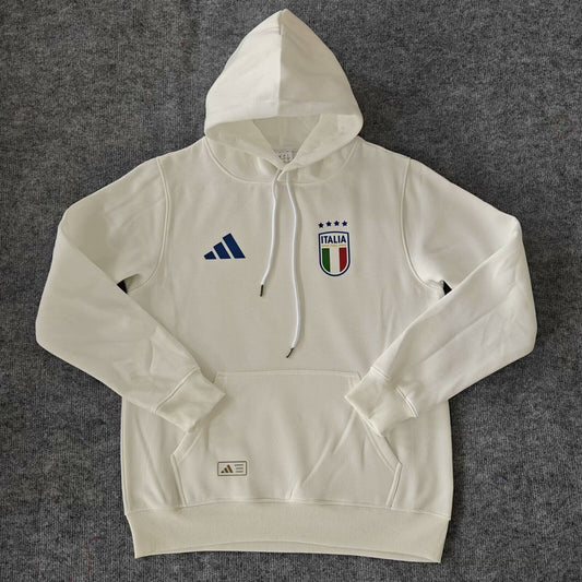 Italy White Hoodie