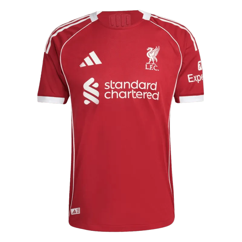 Liverpool Home Custom Player Version Soccer Jersey 2025/26