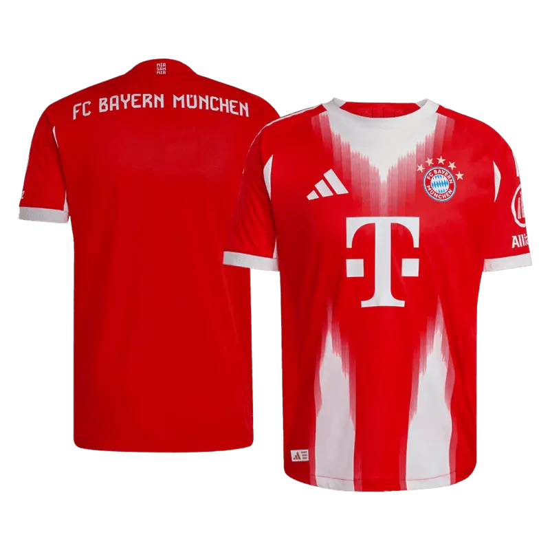Bayern Munich Home Custom Player Version Soccer Jersey 2025/26