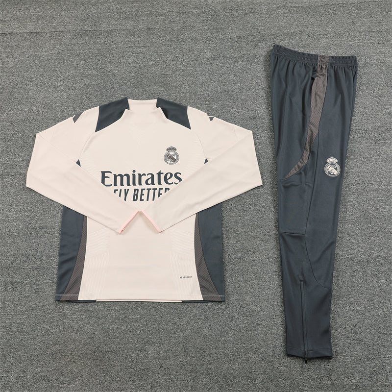 Real Madrid Tracksuit 2024/25 (No Zip)