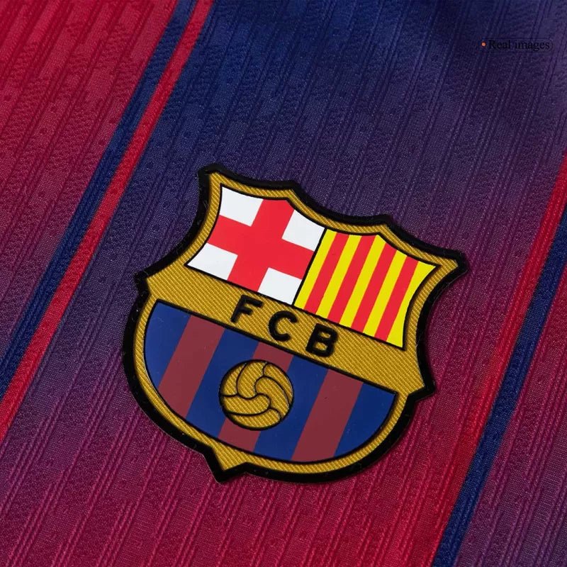 Barcelona LAMINE YAMAL #10 Kopa Trophy Edition Home Custom Player Version Soccer Jersey 2025/26