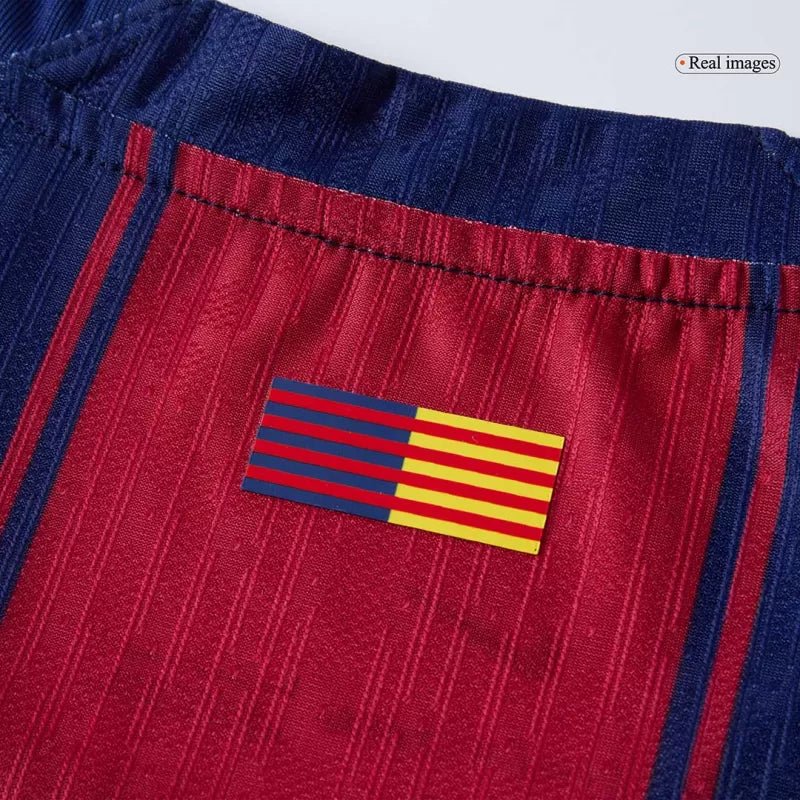Barcelona PEDRI #8 Home Custom Player Version Soccer Jersey 2025/26 - UCL