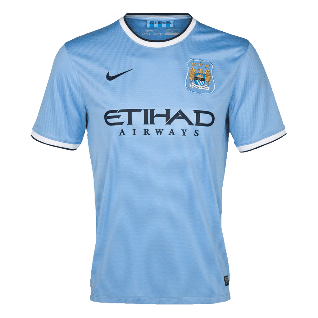 Retro Manchester City Home Jersey 2013/14