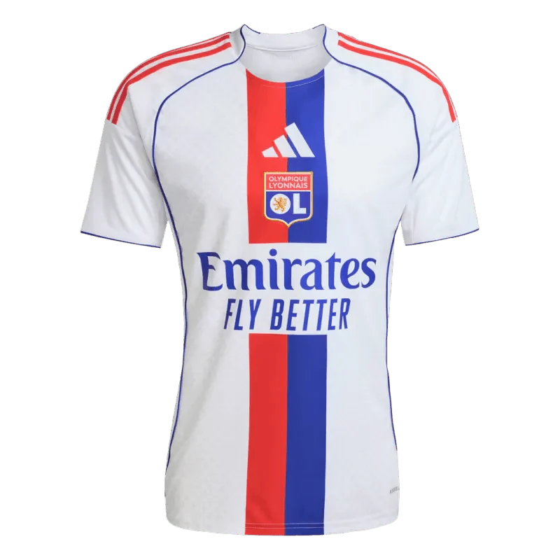 Olympique Lyonnais Soccer Jersey Home Shirt 2025/26