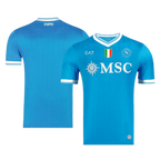 Napoli Home Custom Player Version Soccer Jersey 2025/26