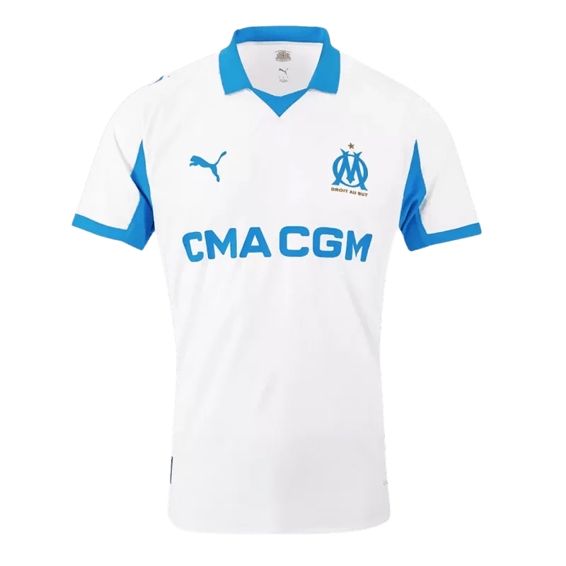 Marseille Home Custom Player Version Soccer Jersey 2025/26