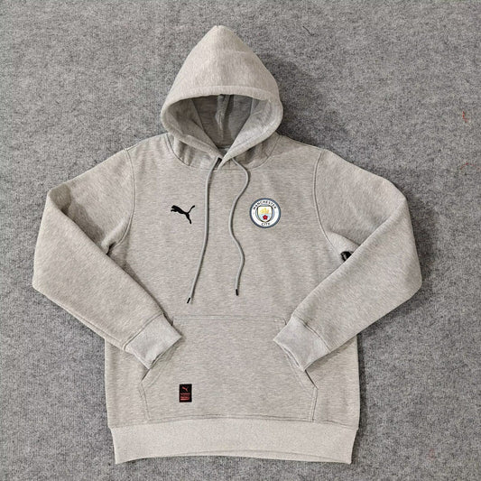 Manchester City Grey Hoodie