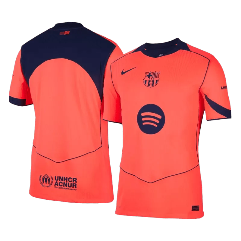 Barcelona Third Away Custom Player Version Soccer Jersey 2025/26