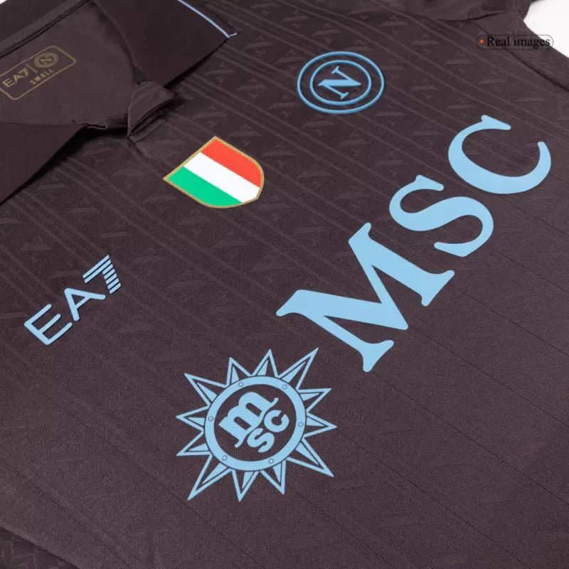 Napoli Third Away Custom Player Version Soccer Jersey 2025/26