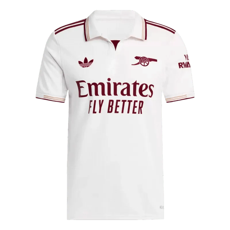 Arsenal Third Away Custom Player Version Soccer Jersey 2025/26