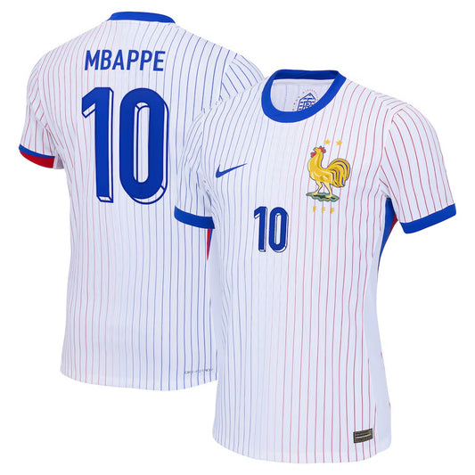 France Away + Mbappe 10 PLAYER VERSION