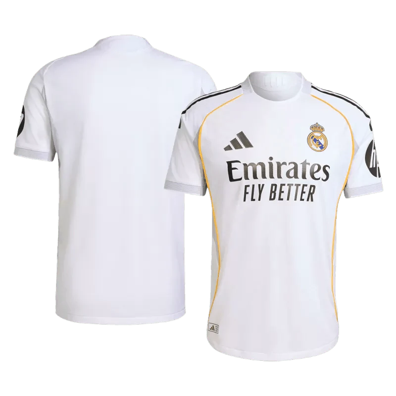 Real Madrid Home Custom Player Version Soccer Jersey 2025/26