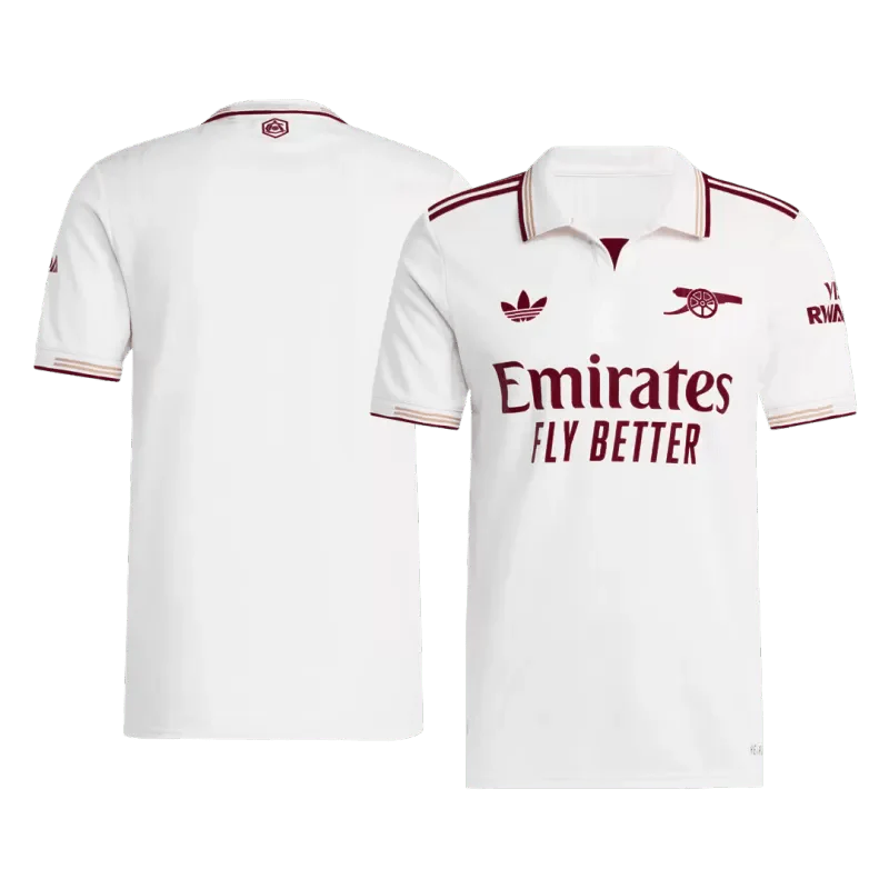 Arsenal Third Away Custom Player Version Soccer Jersey 2025/26