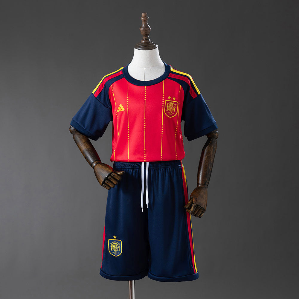 Spain Home Kids Champions Jersey 2026