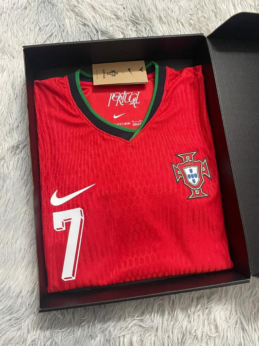 Portugal Home + Ronaldo 7 PLAYER VERSION