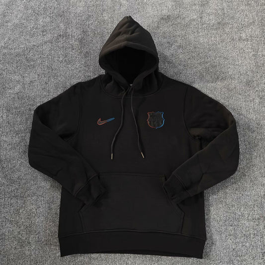 Fc Barcelona Black Hoodie