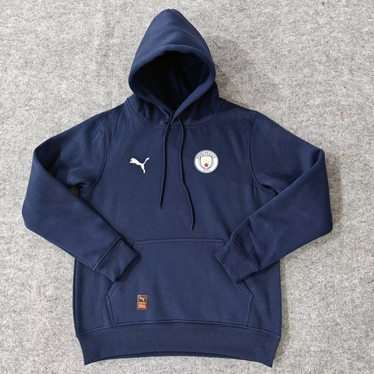 Manchester City Dark Blue Hoodie