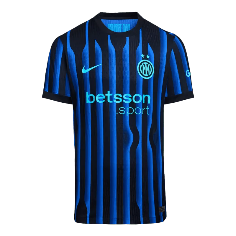 Inter Milan Home Custom Player Version Soccer Jersey 2025/26