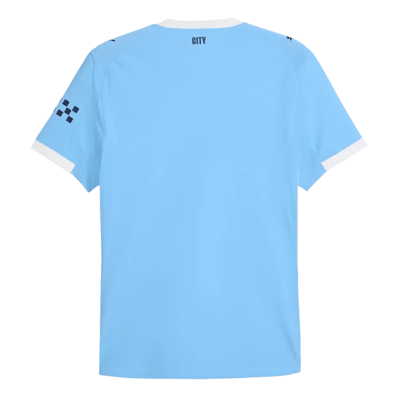 Manchester City Home Custom Player Version Soccer Jersey 2025/26