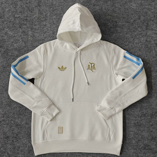 Argentina White Hoodie