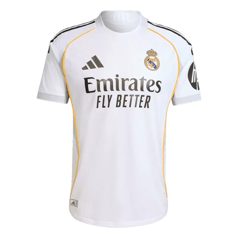 Real Madrid Home Custom Player Version Soccer Jersey 2025/26