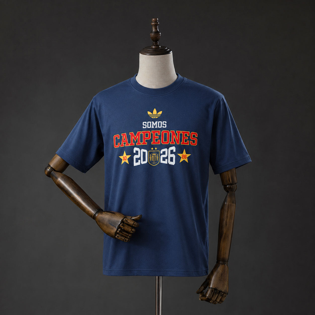 Spain “We Are Champions” Cotton Tshirt