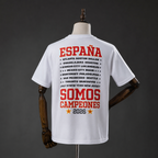 Spain “We Are Champions” Cotton Tshirt