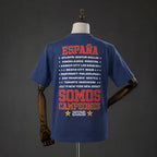 Spain “We Are Champions” Cotton Tshirt