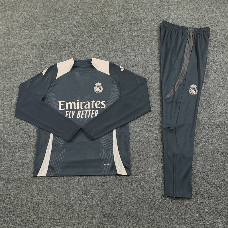 Real Madrid Tracksuit 2024/25 (No Zip)