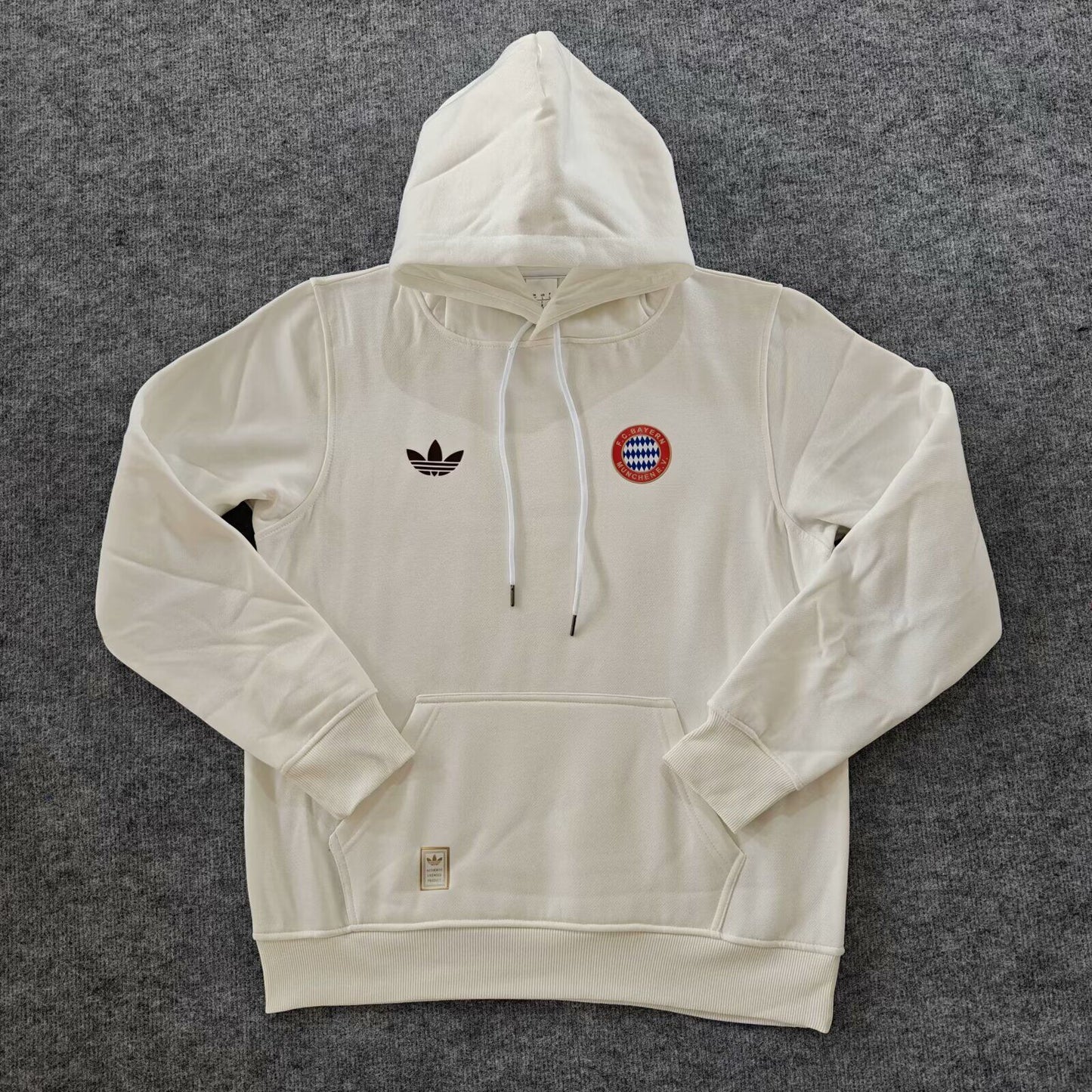 Bayern Munich White Hoodie