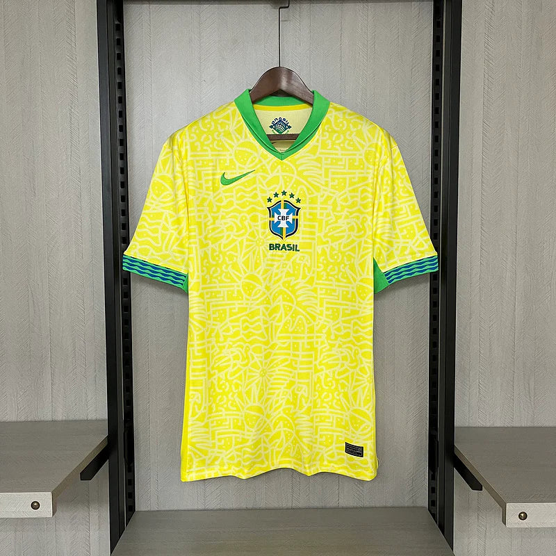 Brazil Home 2024 Fan Version (Fast Delivery)