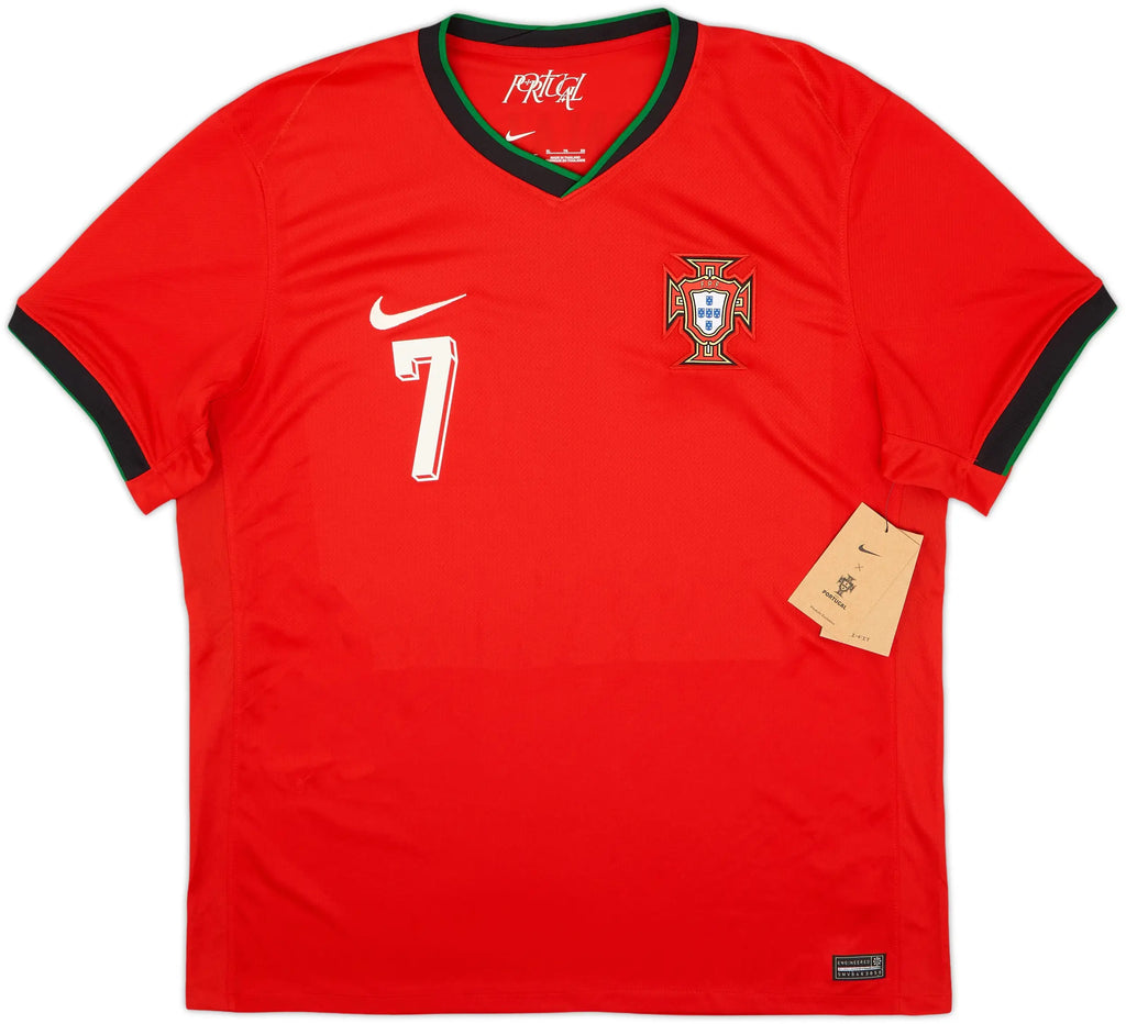 Portugal Home 2024 Ronaldo Fan Version (Fast Delivery)