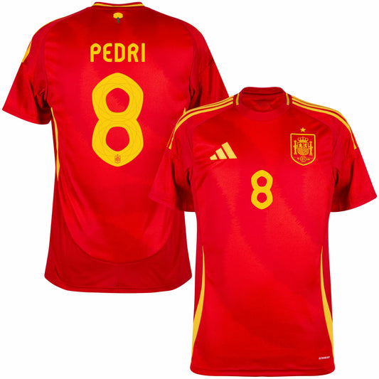 Spain Home + Pedri 8 PLAYER VERSION