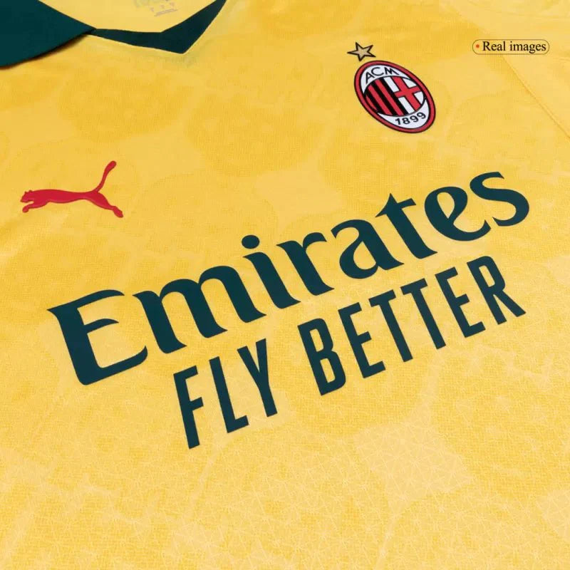 AC Milan Third Away Custom Player Version Soccer Jersey 2025/26