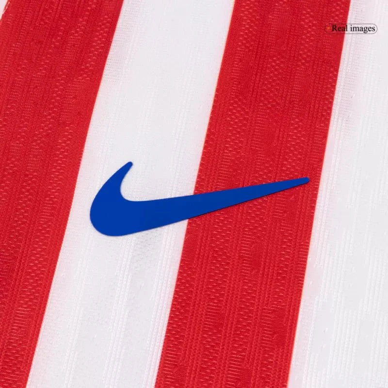 Atletico Madrid Home Custom Player Version Soccer Jersey 2025/26