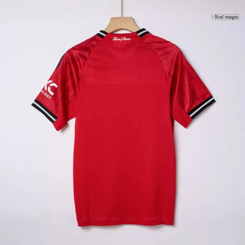 Manchester United Home Custom Player Version Soccer Jersey 2025/26