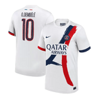 PSG Jersey Custom O.DEMBÉLÉ #10 Soccer Jersey Away 2024/25 - UCL