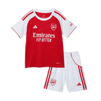 Arsenal Home Soccer Jersey Kit 2025/26 Kids(Jersey+Shorts)