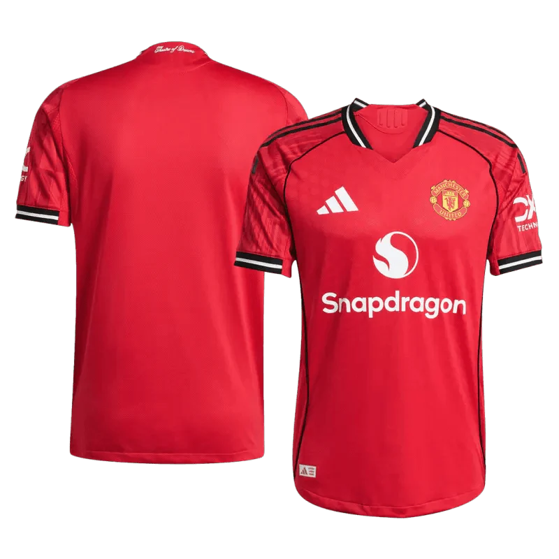 Manchester United Home Custom Player Version Soccer Jersey 2025/26