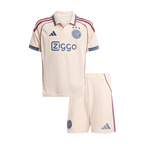 Kids Ajax Third Away Soccer Kits 2025/26